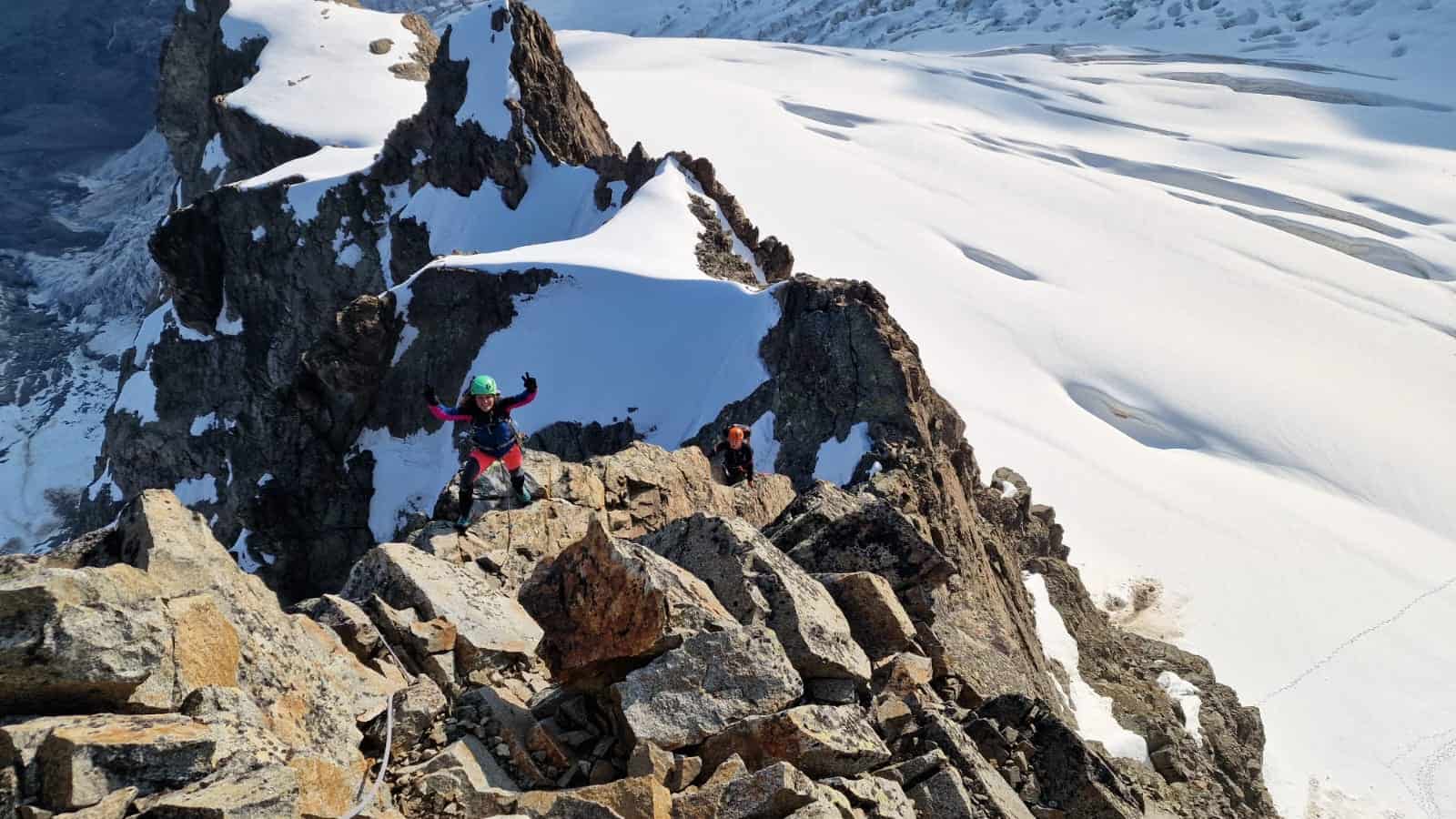 Tour auf den Piz Roseg