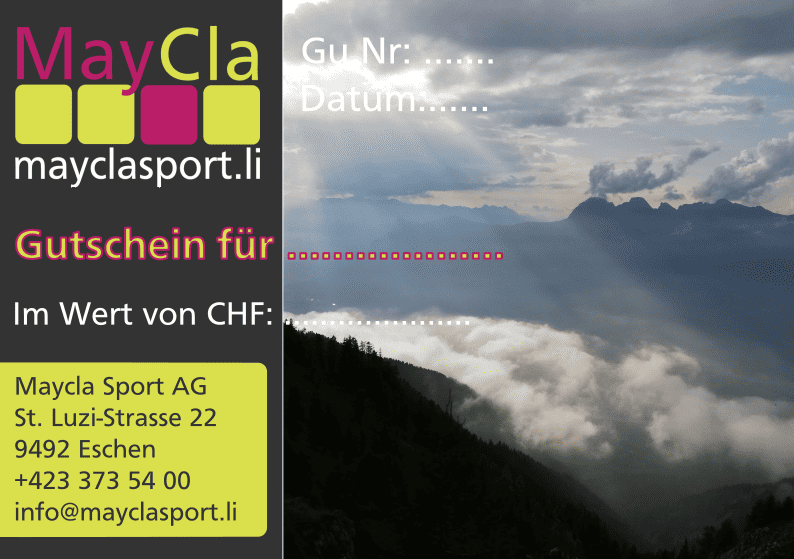 Gutscheine von Mayclasport