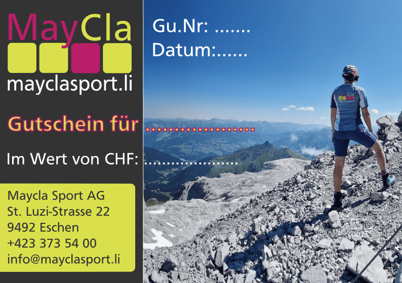 Gutscheine von Mayclasport