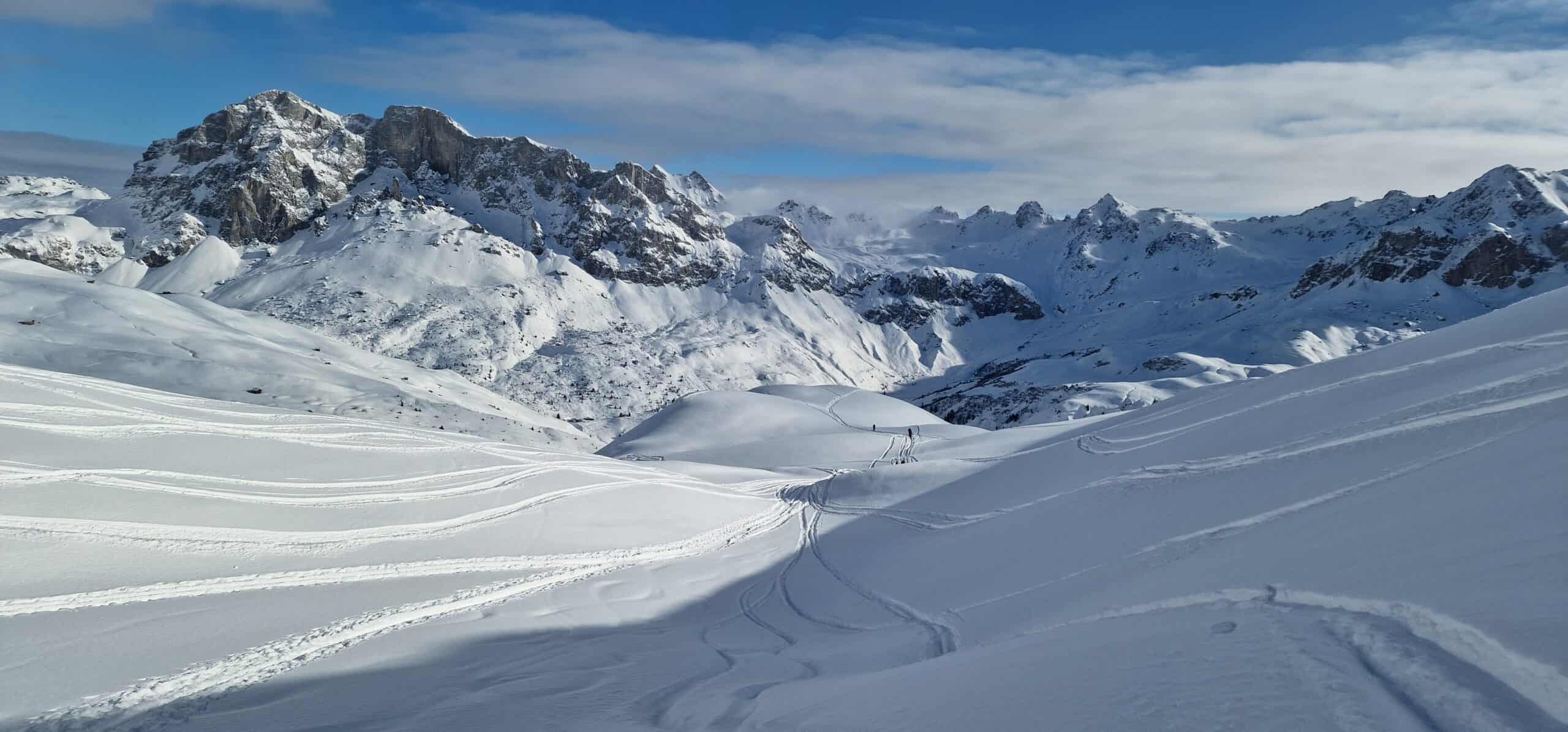 Pulverschnee beim Schafberg St. Antönien